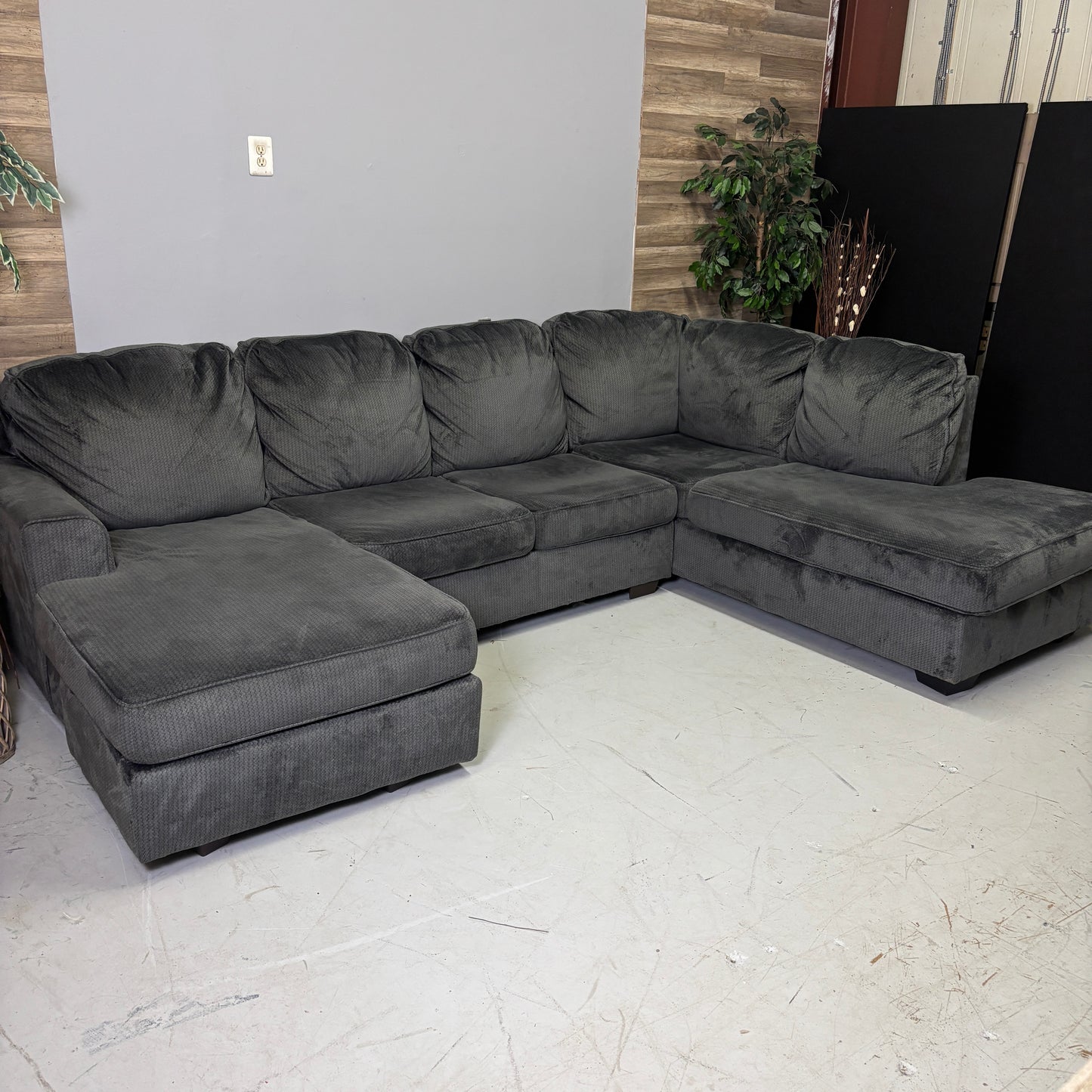 Double Chaise Sectional from Ashley’s Furniture