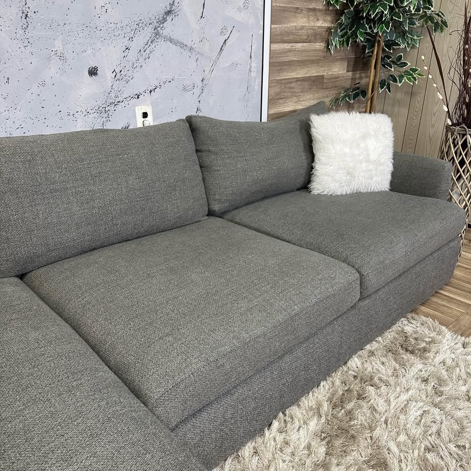 Crate & Barrel Deep Lounge Sectional