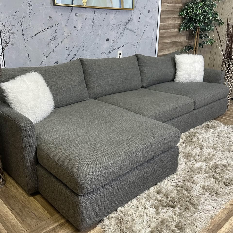 Crate & Barrel Deep Lounge Sectional