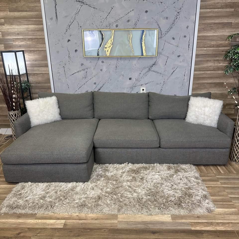 Crate & Barrel Deep Lounge Sectional