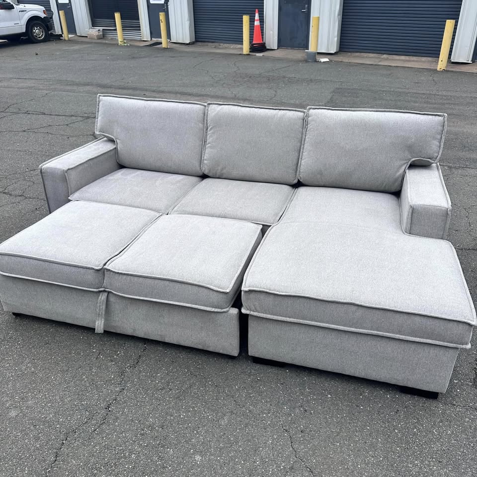 Bob's Pull Out Sleeper Sectional Couch