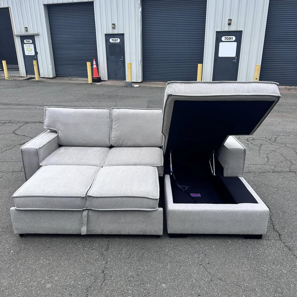 Bob's Pull Out Sleeper Sectional Couch
