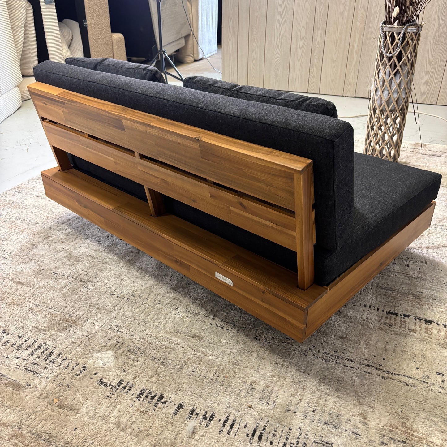 (Brand New) Article Lubek 50" Outdoor Loveseat