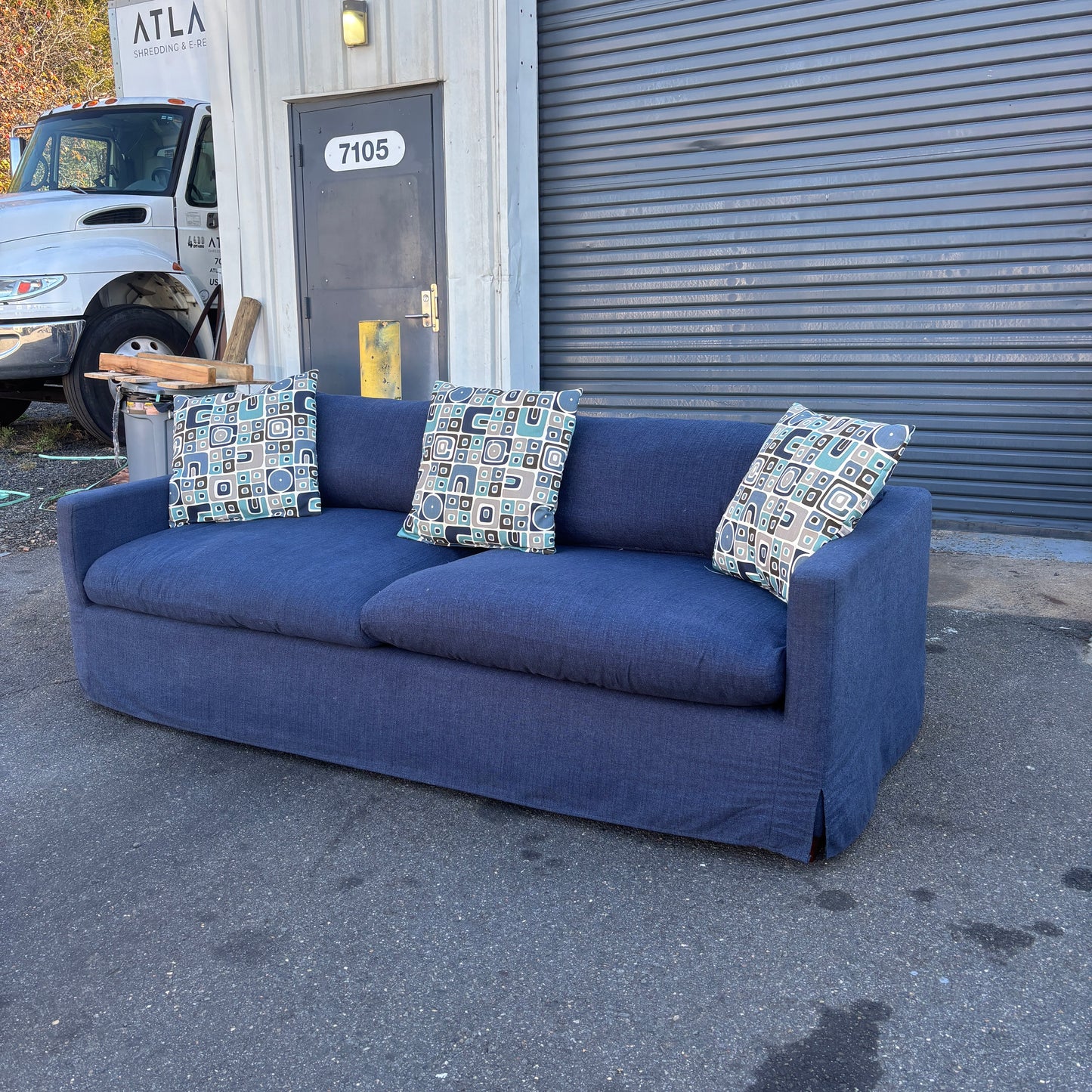 World Market Deep Lounge Sofa
