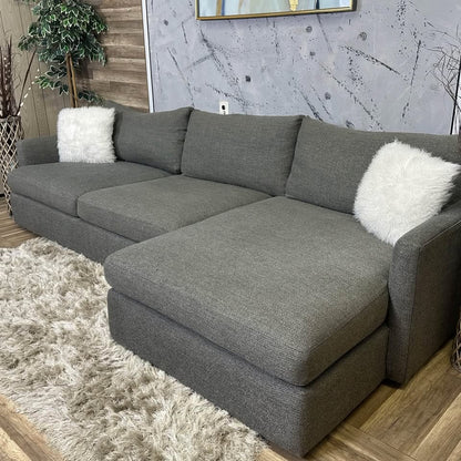 Crate & Barrel Deep Lounge Sectional