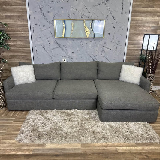 Crate & Barrel Deep Lounge Sectional