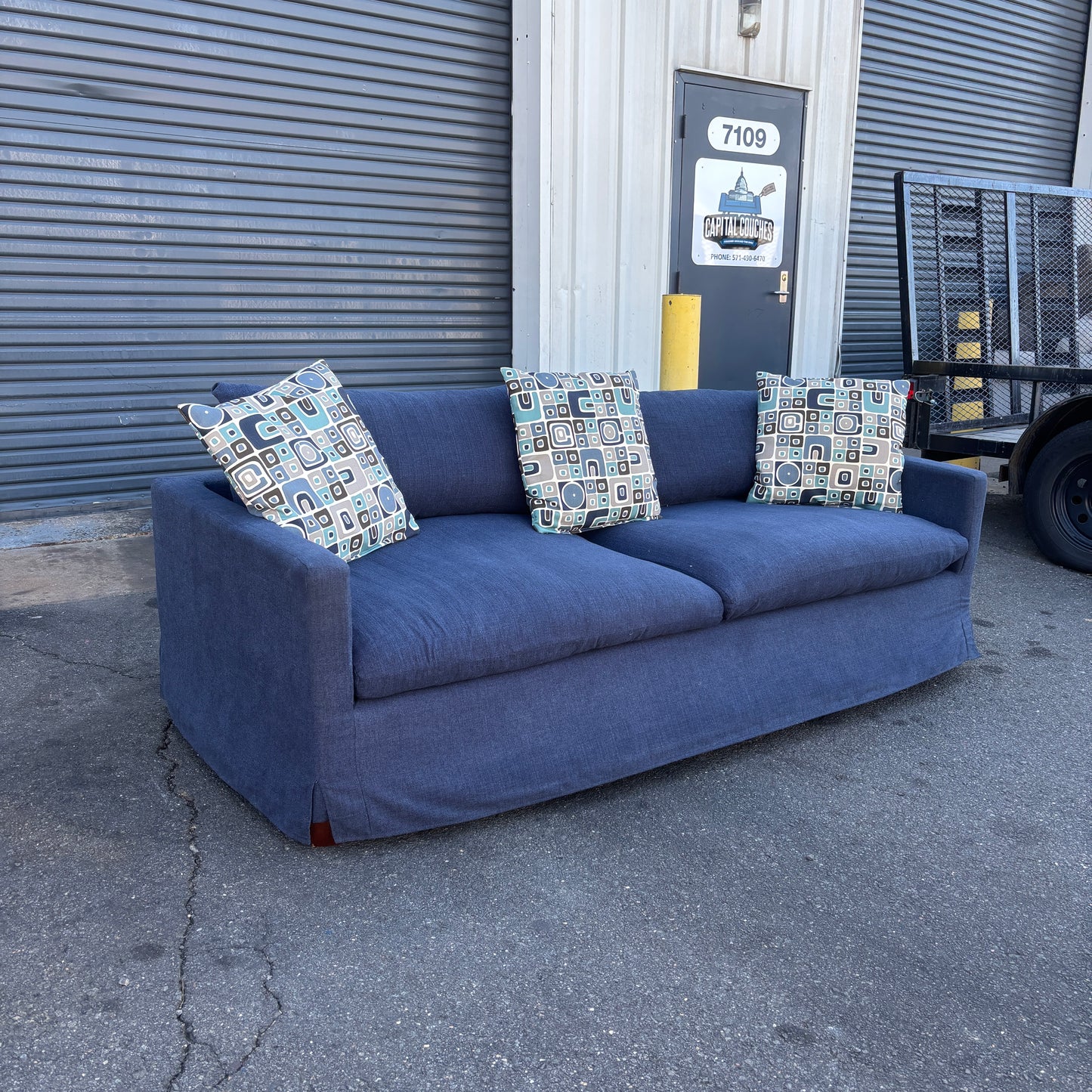 World Market Deep Lounge Sofa