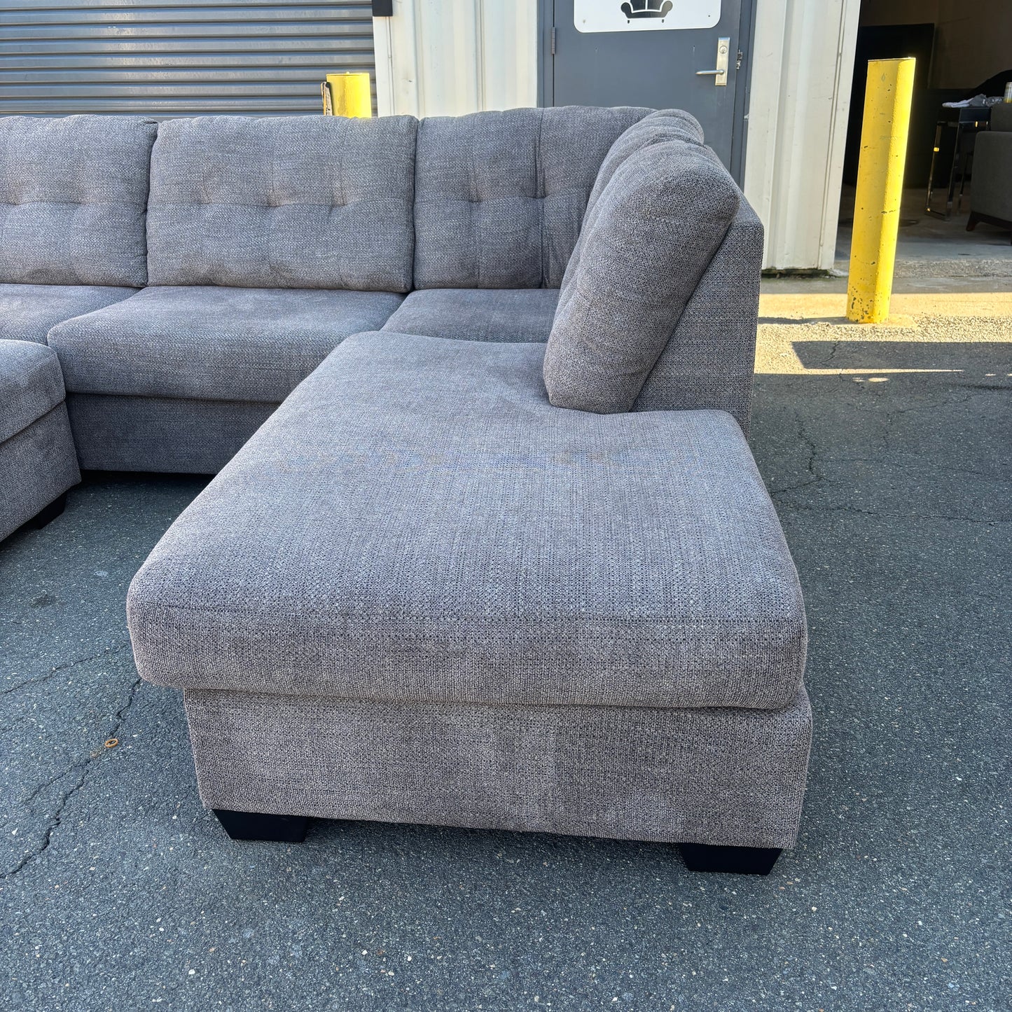 Cozy Sectional with Ottoman