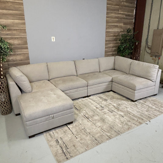 Thomasville Tisdale Sectional (Beige)